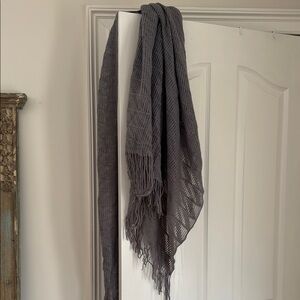 Elegant Gray Scarf